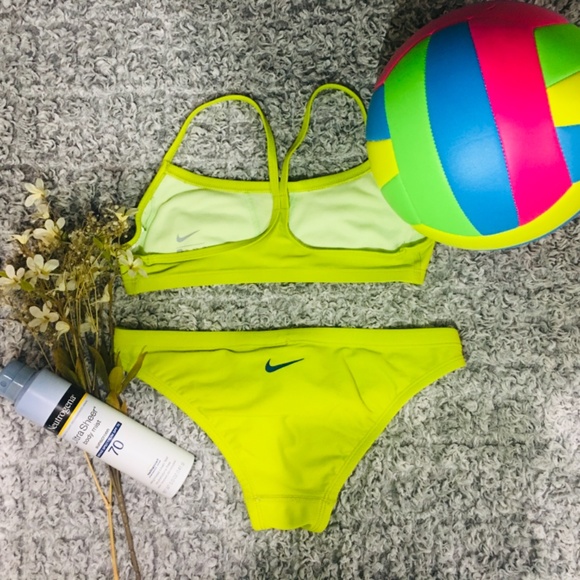 Nike Women's Solid Sport Bikini Swimsuit Set 👙✔️ - Picture 4 of 6
